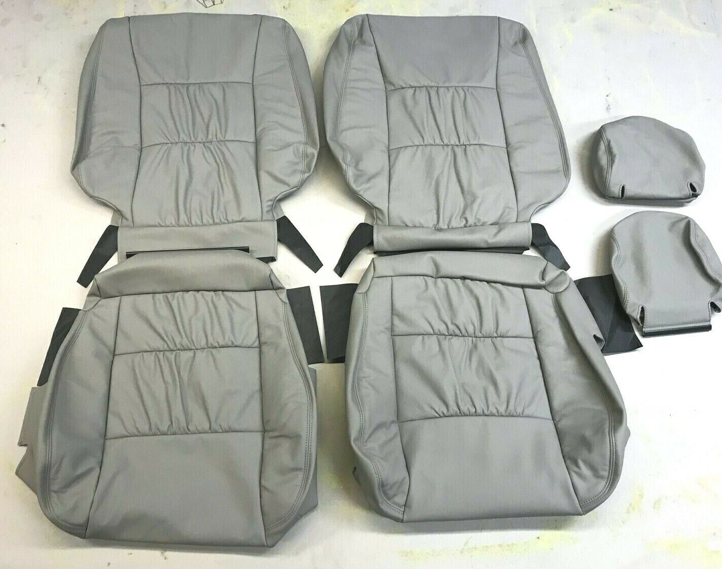 LEATHER SEATS TRIM KIT FOR TOYOTA LANDCRUISER 100 SERIES SAHARA 2 FRONT SEATS