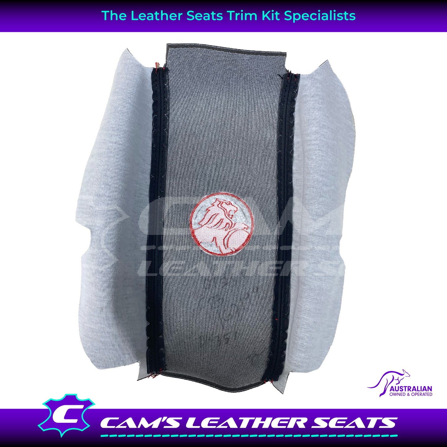 CONSOLE COVER ARM REST CUSTOM TO FIT HOLDEN VT VX VU LION LOGO CHOOSE COLOUR