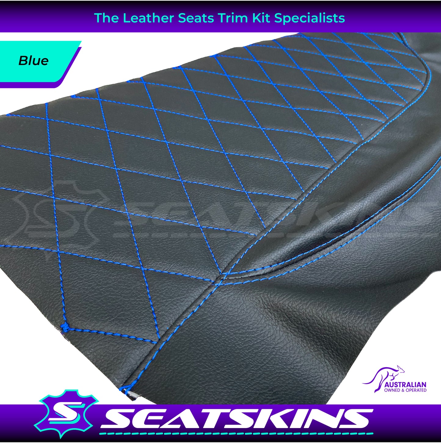 DOOR INSERT TRIMS X2 TO FIT HOLDEN VT VX VU VY VZ DIAMOND STITCH CHOOSE COLOUR
