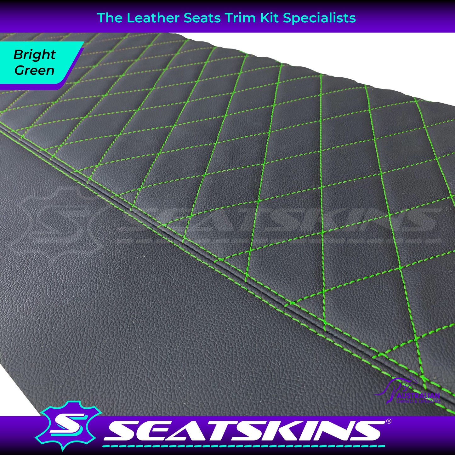 DOOR INSERT & ARMREST TRIMS X2 TO FIT HOLDEN VE DIAMOND STITCH CHOOSE COLOUR