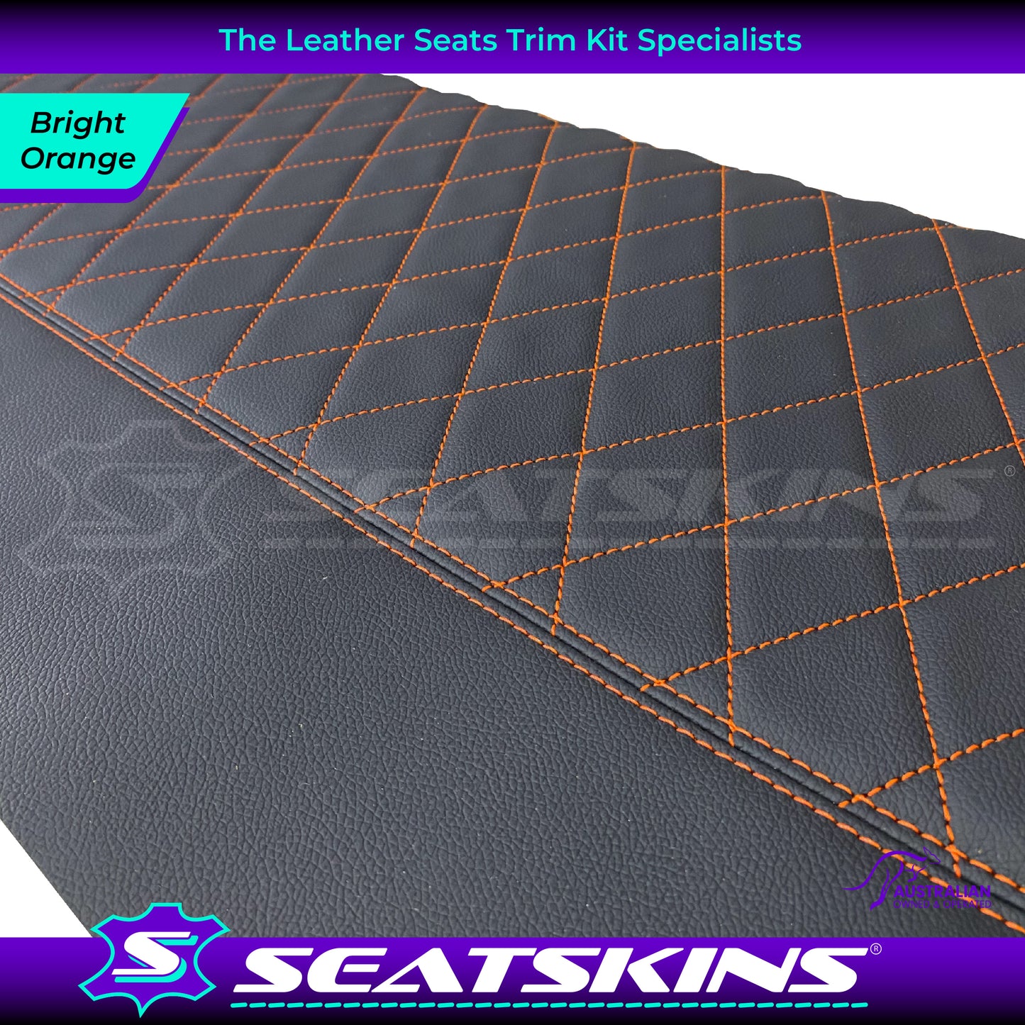 DOOR INSERT & ARMREST TRIMS X2 TO FIT HOLDEN VE DIAMOND STITCH CHOOSE COLOUR
