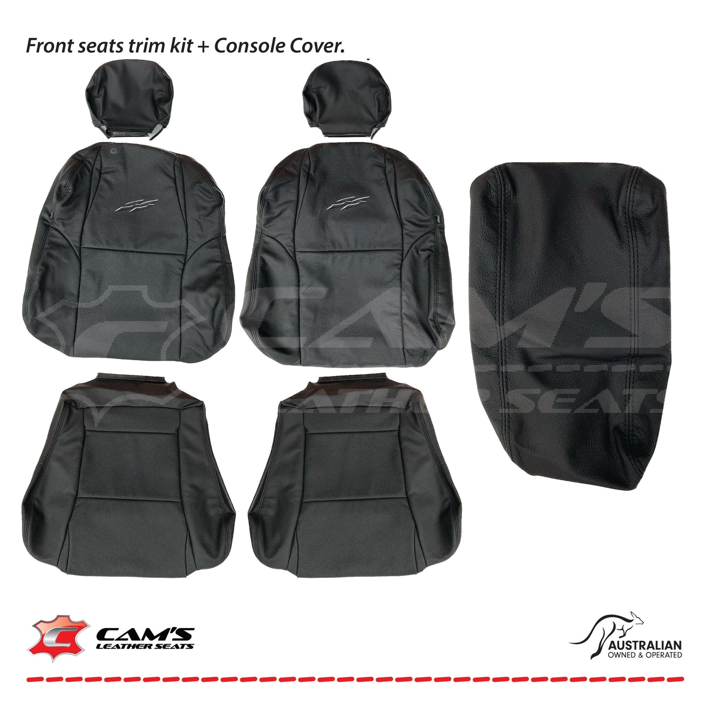 LEATHER SEATS TRIM KIT FOR HOLDEN VY S2 / VZ SS SEDAN FACTORY ANTHRACITE