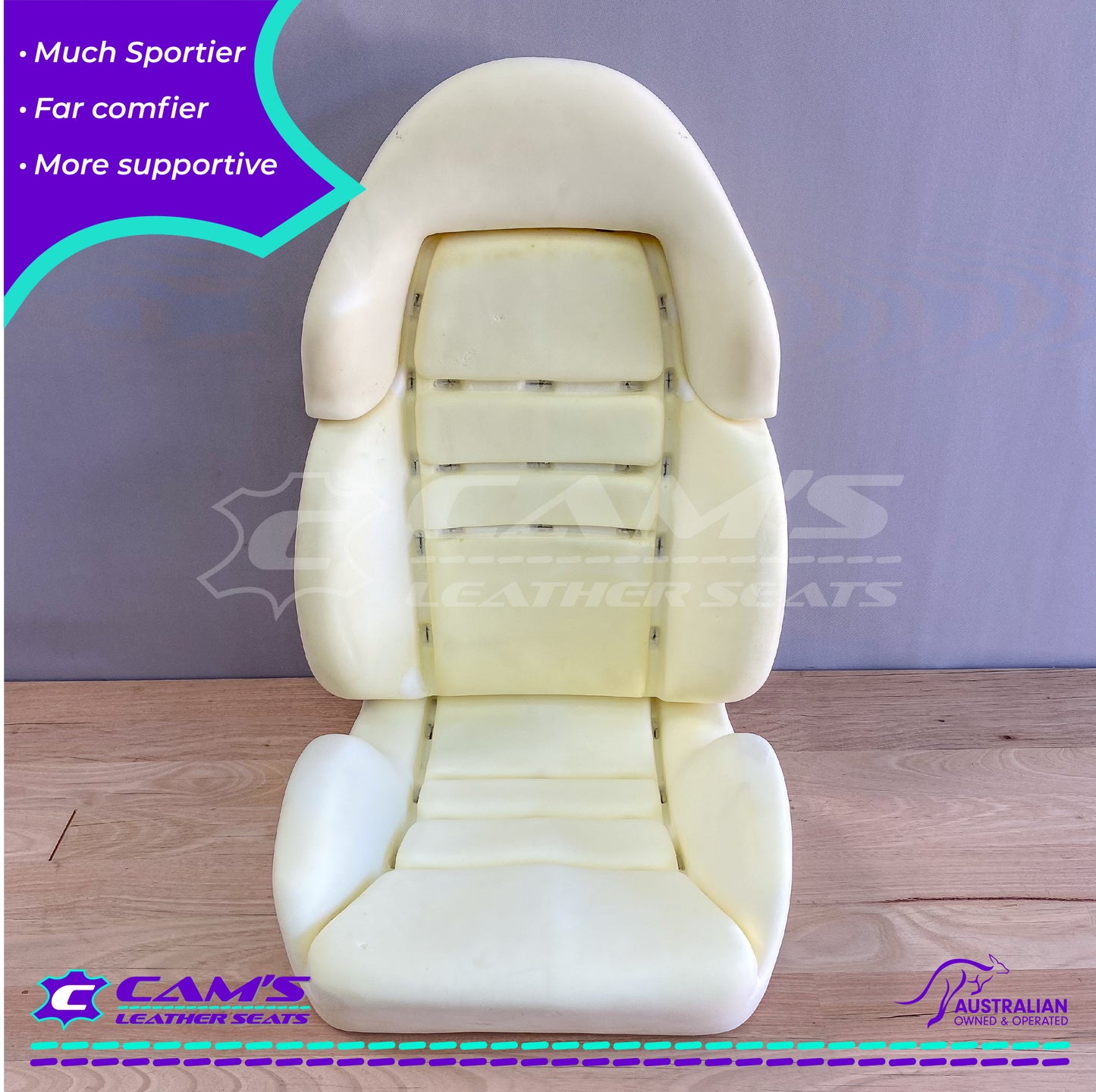 Foams Set for Holden HSV Coulson VT VX Clubsport - 1 front seat foam upgrade - For pair buy 2