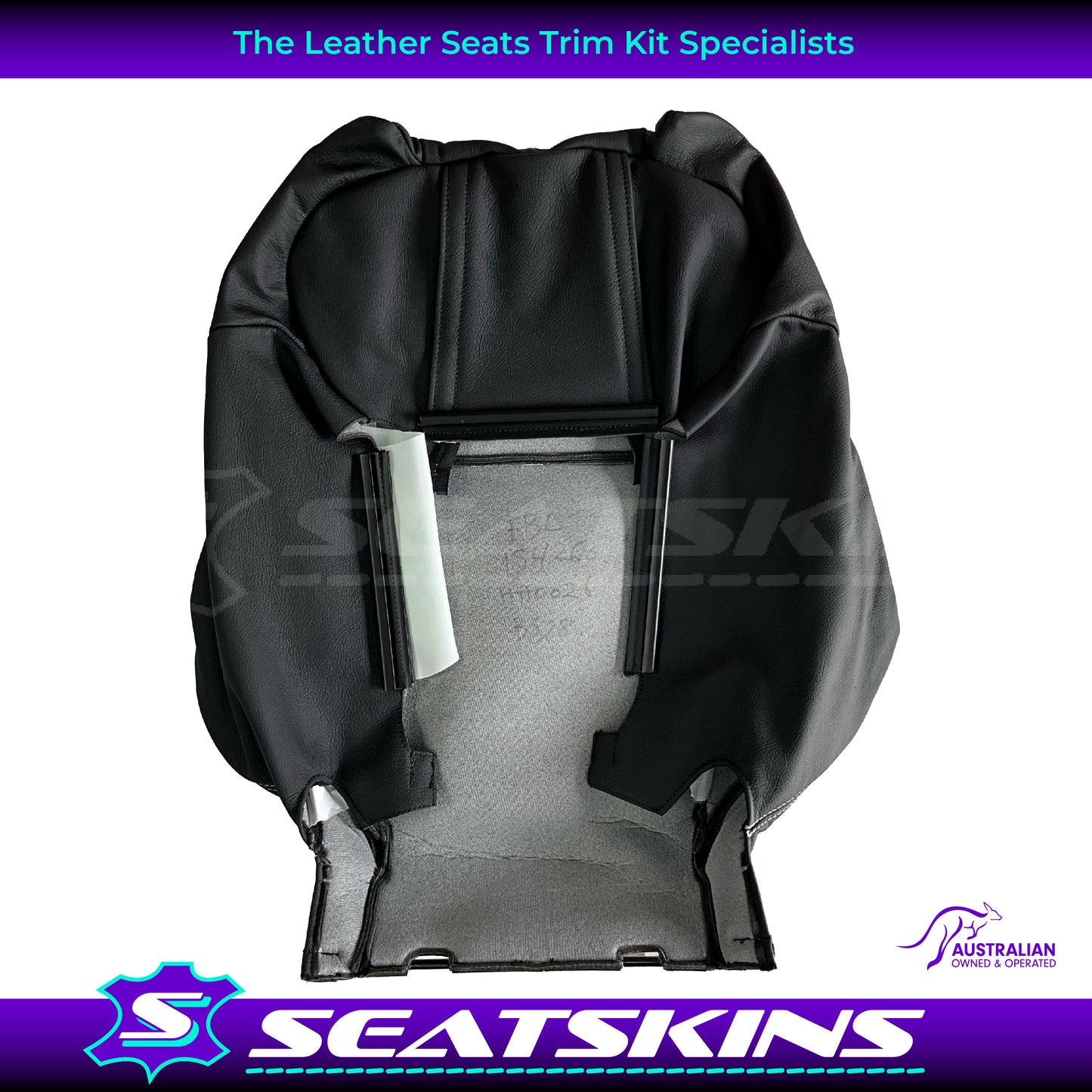 LEATHER SEATS TRIM KIT FOR VZ HSV HOLDEN R8 CLUBSPORT ANTHRACITE SEDAN