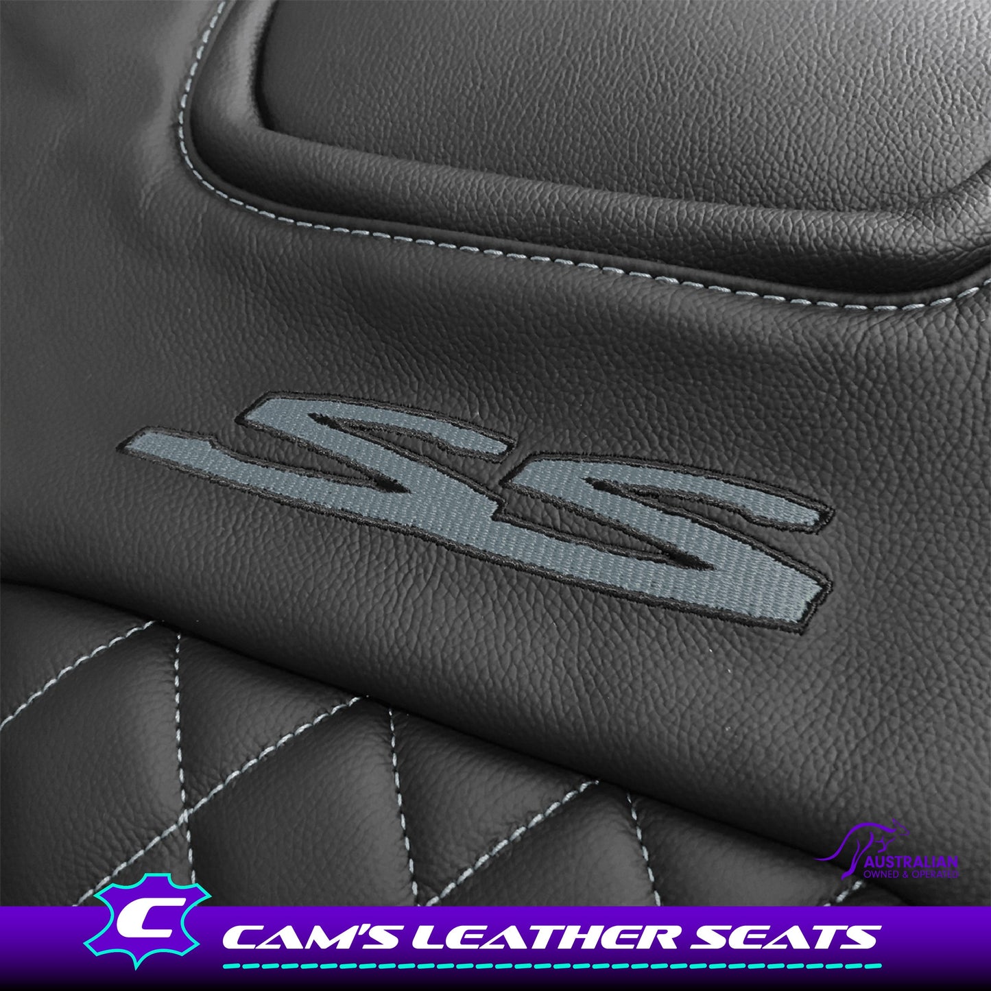 LEATHER SEATS TRIM KIT FOR HOLDEN VE SS 5 SEATS DIAMOND STITCH CHOOSE COLOUR