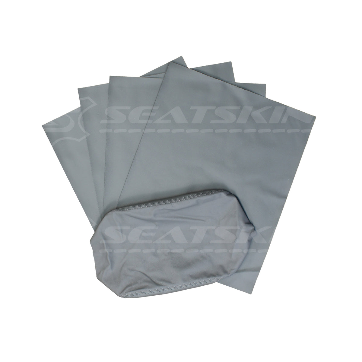 LEATHER SEATS TRIM KIT FOR TOYOTA LANDCRUISER 100 SERIES GXL GREY 5 SEATS