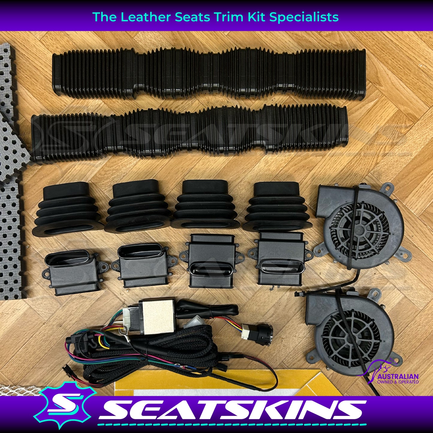 Seat Cooling Ventilation & Heating System Universal 12V for 1 Seat