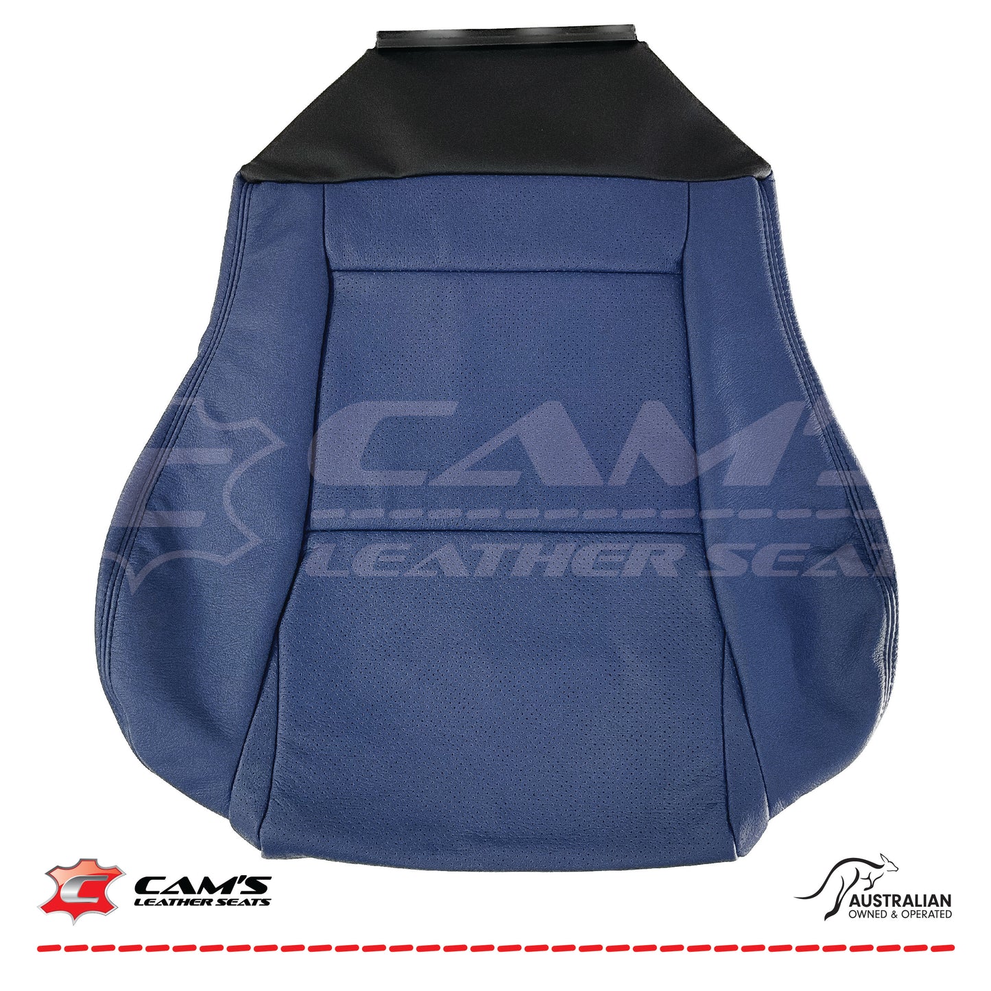 LEATHER TRIM FOR HOLDEN FRONT SEAT BASE VY/VZ SS BLUE LH OR RH