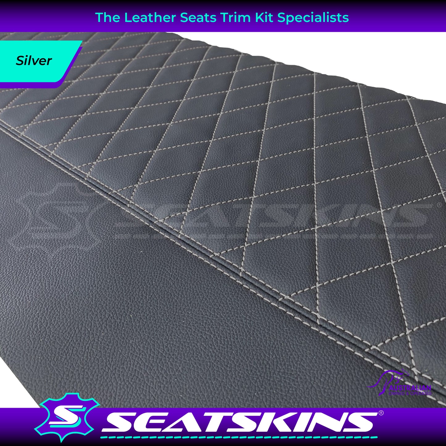 DOOR INSERT & ARMREST TRIMS X2 TO FIT HOLDEN VE DIAMOND STITCH CHOOSE COLOUR