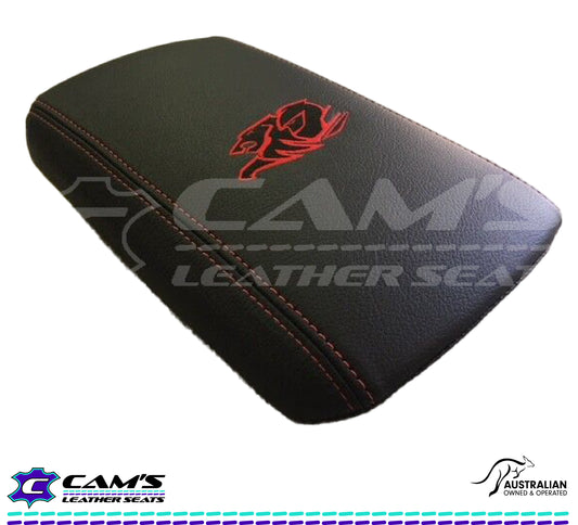 CUSTOM CONSOLE ARM REST LID COVER TO FIT VE VF HOLDEN HRT HOLDEN RACING TEAM RED