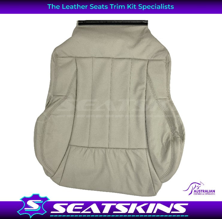 LEATHER SEATS TRIM KIT FOR HSV COULSON 2 SEATS HOLDEN HSV SENATOR VX COULSONS LIGHT SHALE