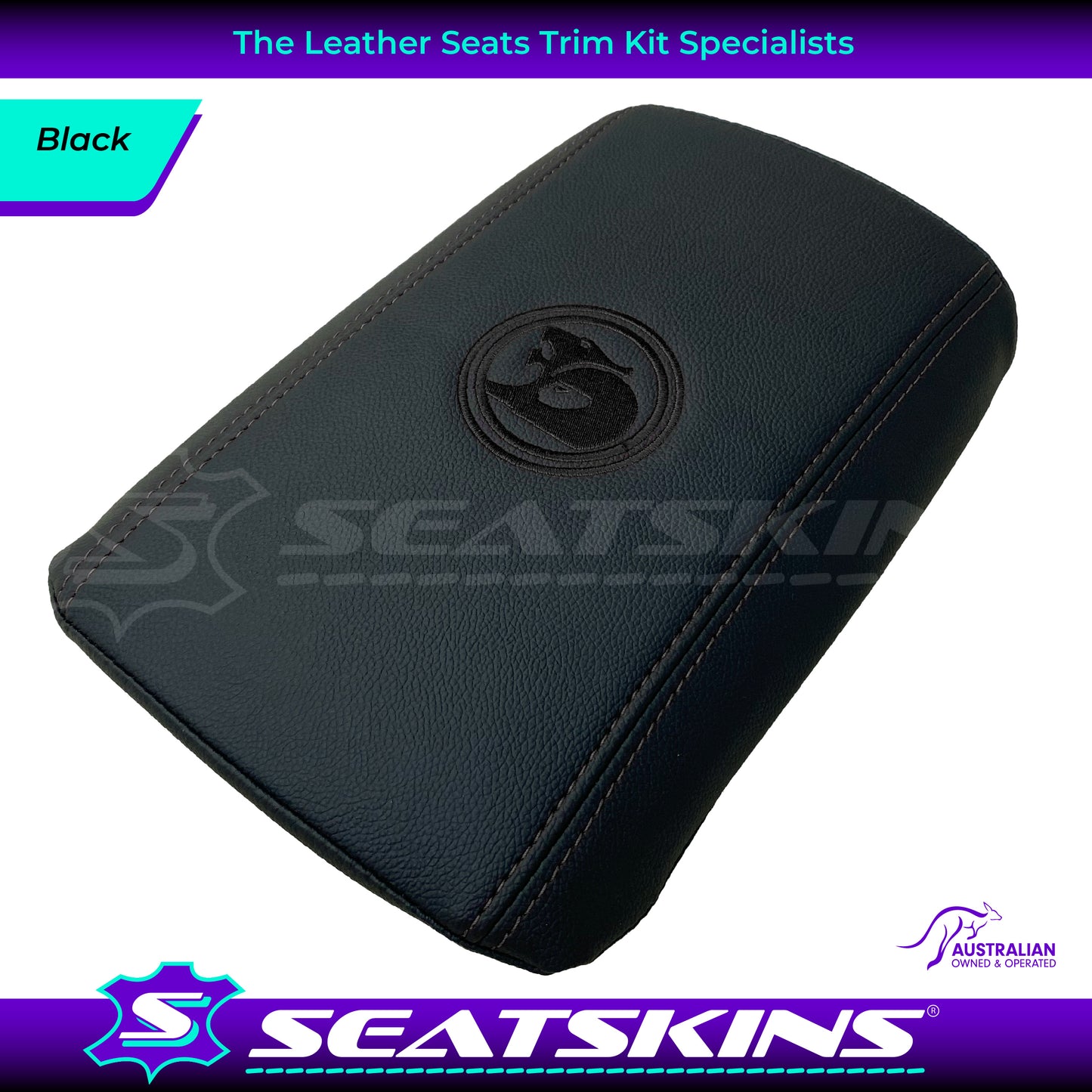 CONSOLE COVER ARM REST CUSTOM TO FIT HOLDEN VE VF LOW SHAPE HSV CHOOSE COLOUR