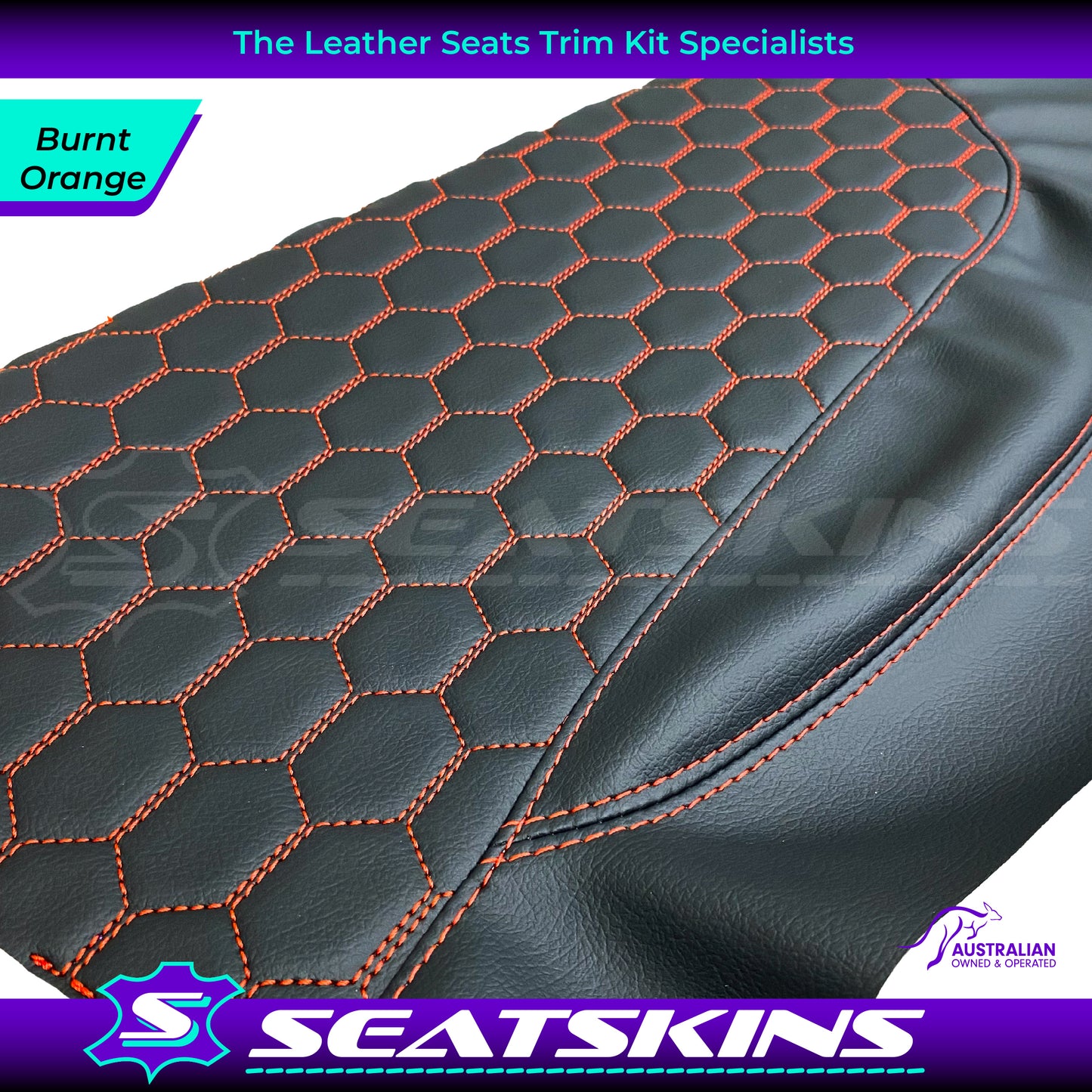 DOOR INSERT TRIMS X2 TO FIT HOLDEN VT VX VU VY VZ HEXAGON STITCH CHOOSE COLOUR