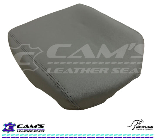 LEATHERETTE CONSOLE LID COVER FOR 100 SERIES SAHARA LANDCRUISER LIGHT GREY