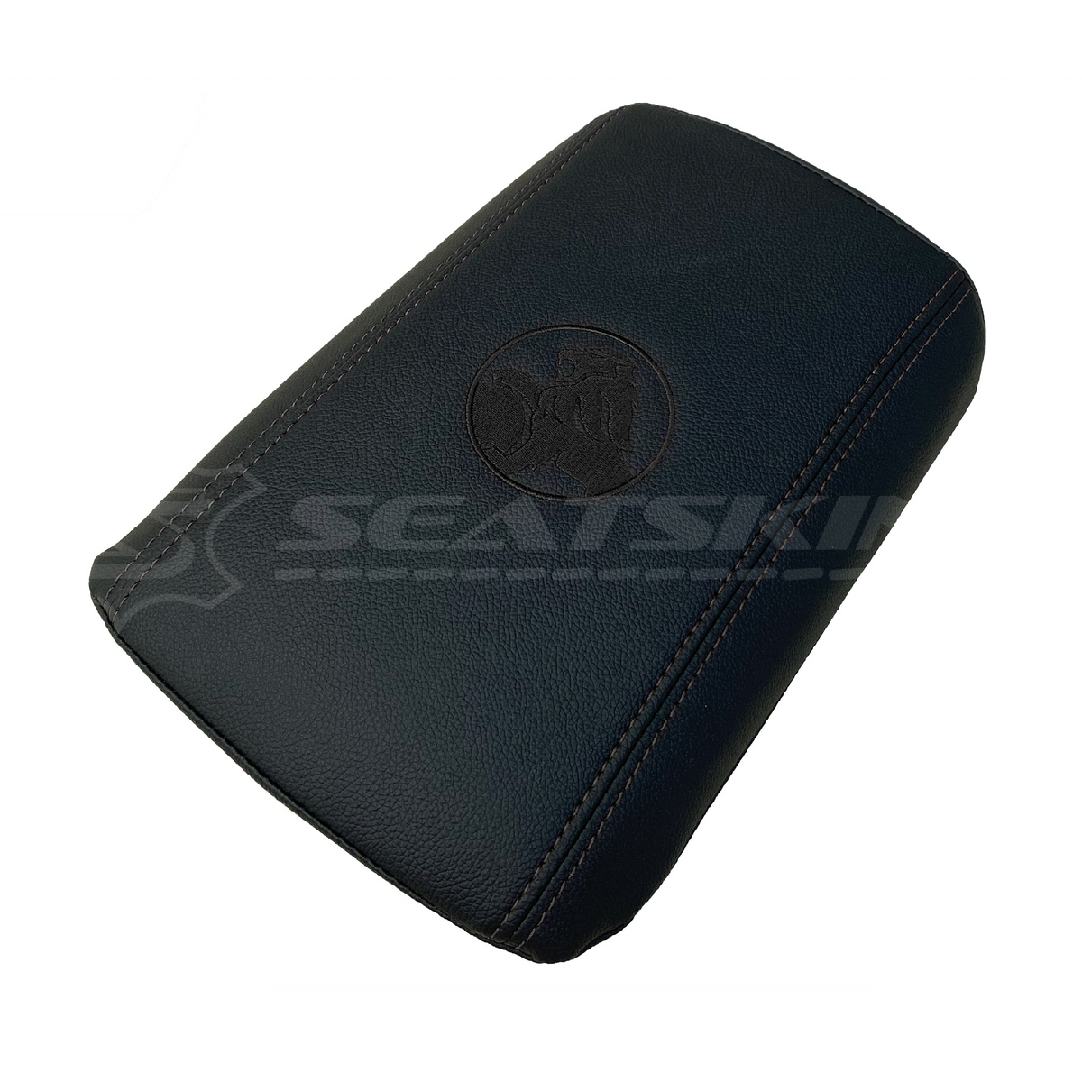 CONSOLE COVER ARM REST CUSTOM TO FIT HOLDEN VE VF LOW SHAPE LION LOGO CHOOSE COLOUR