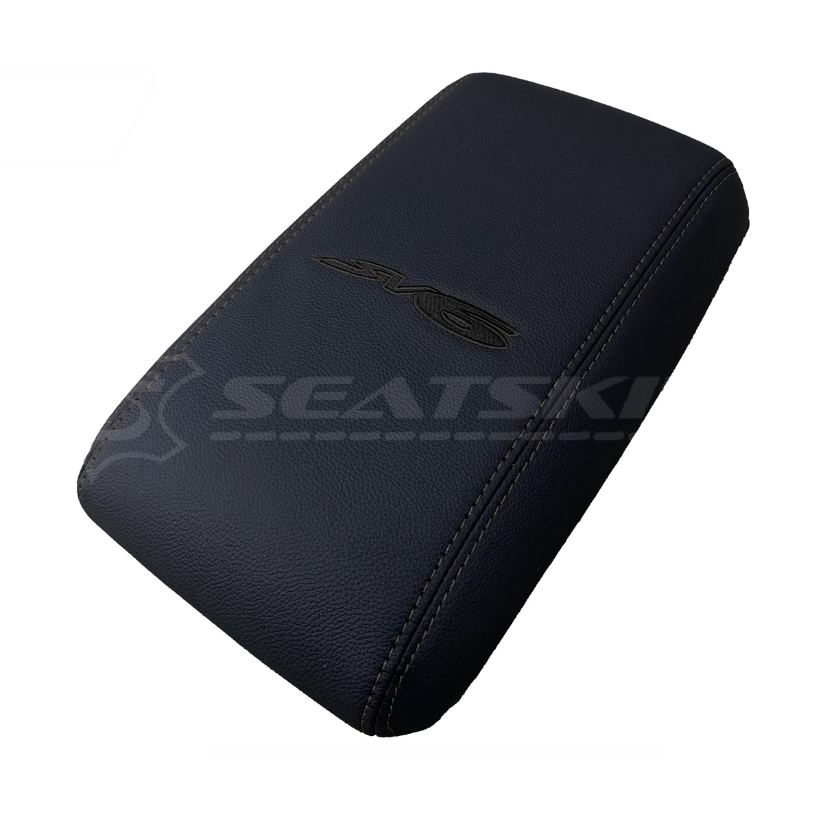 CONSOLE COVER ARM REST CUSTOM TO FIT HOLDEN VY VZ SV6 LOGO CHOOSE COLOUR