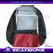LEATHER TRIM FOR HOLDEN FRONT SEAT BASE VE SS SSV ONYX RED HOT LH OR RH