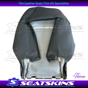 LEATHER TRIM FOR HOLDEN FRONT SEAT BACK REST VE SS SSV ONYX RED HOT LH OR RH