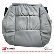 LEATHER TRIM FOR TOYOTA LANDCRUISER 100 SERIES SAHARA IN GREY SEAT BASE Front Cushion L/R