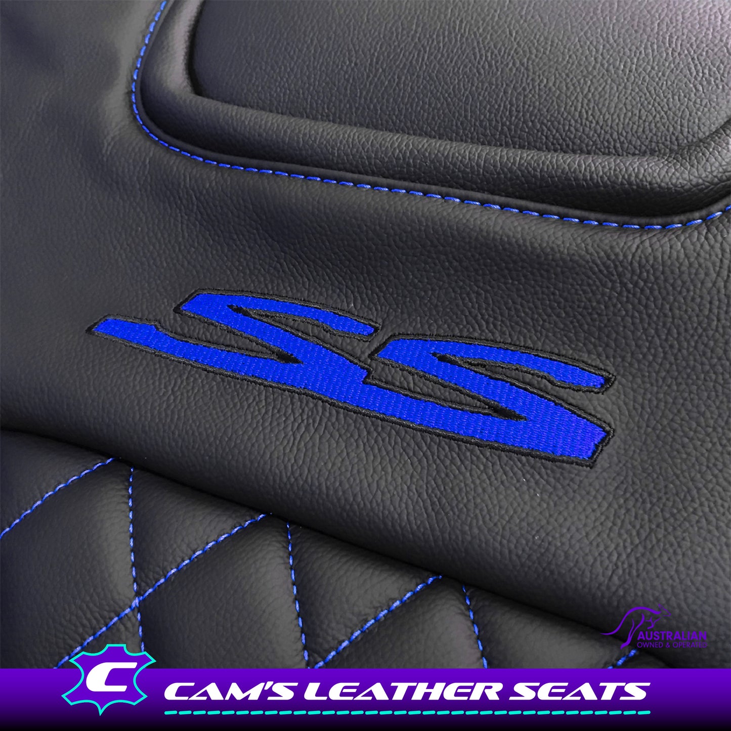 LEATHER SEATS TRIM KIT FOR HOLDEN VE SS UTE DIAMOND STITCH INSERTS CHOOSE COLOUR