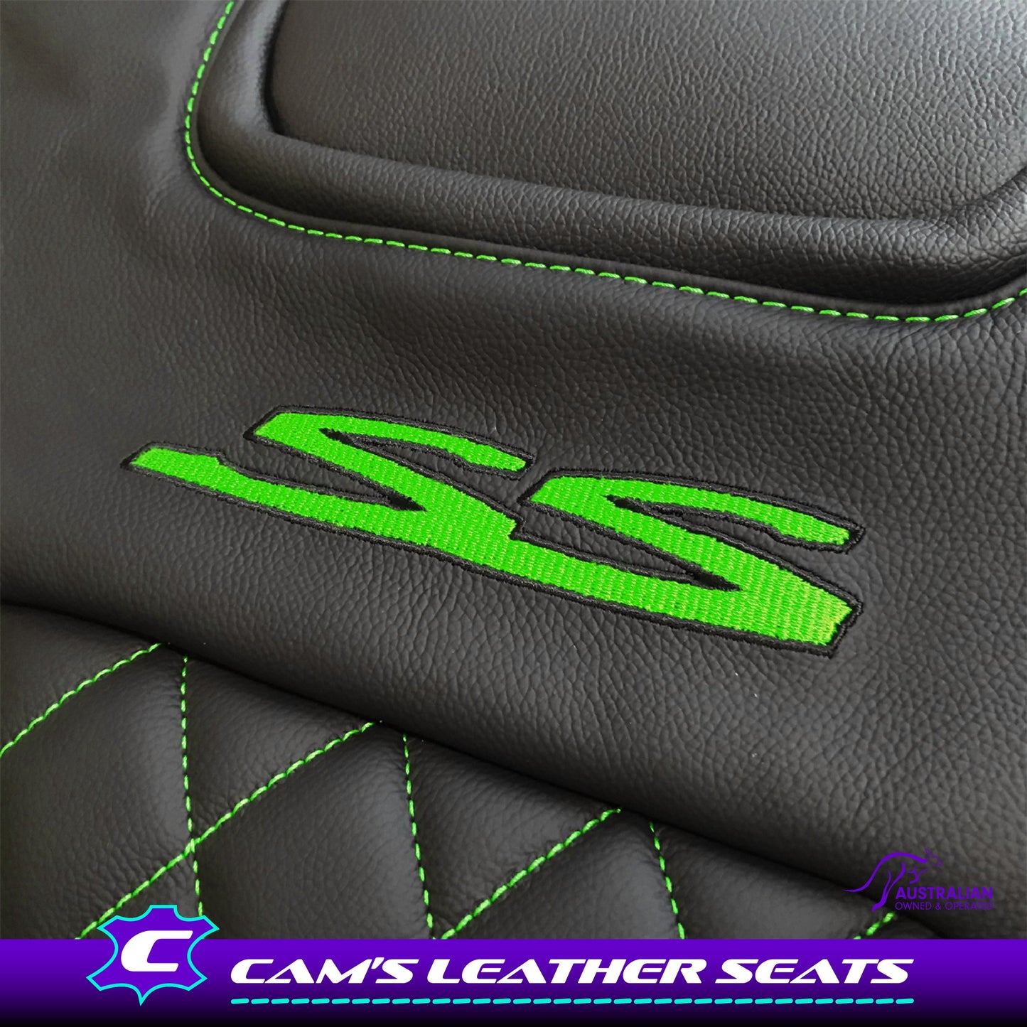 LEATHER SEATS TRIM KIT FOR HOLDEN VE SS SEDAN DIAMOND STITCH CHOOSE COLOUR