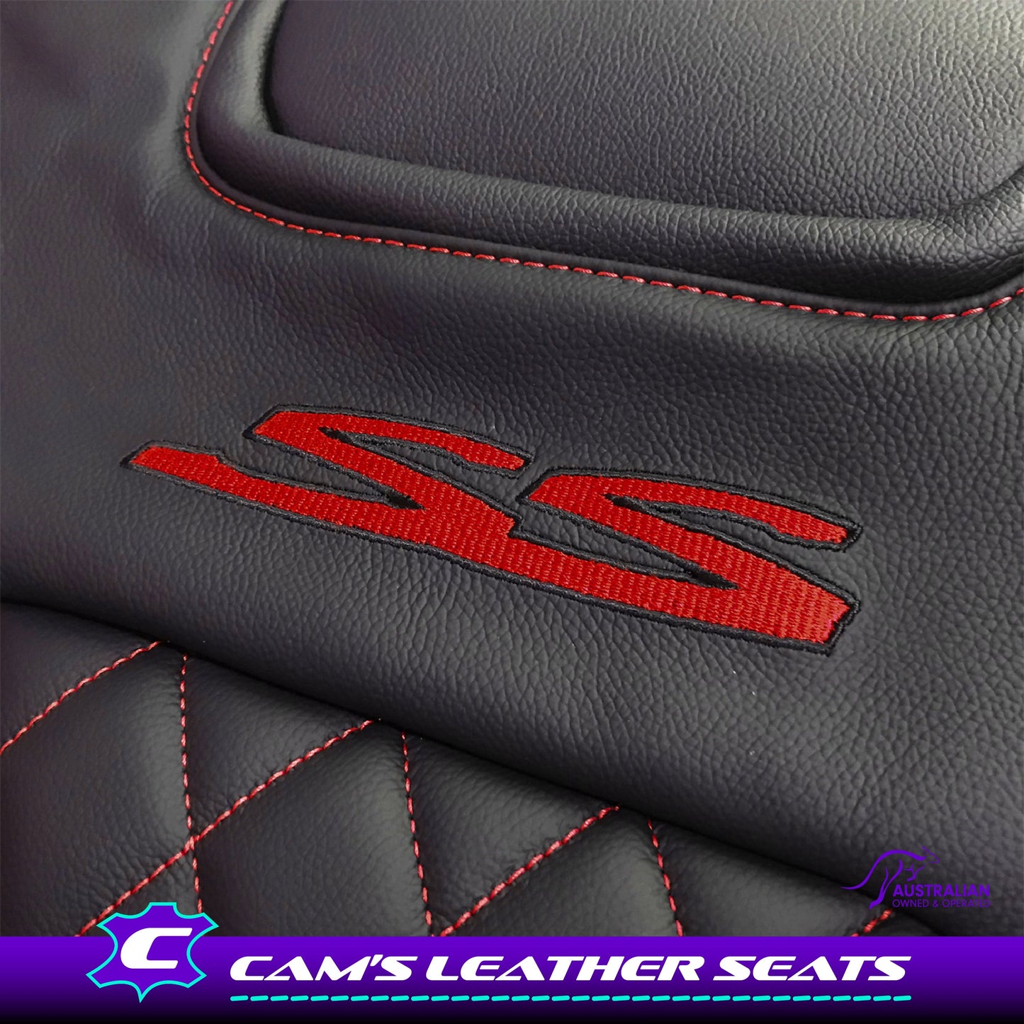 LEATHER SEATS TRIM KIT FOR HOLDEN VE SS SEDAN DIAMOND STITCH CHOOSE COLOUR