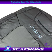 LEATHER SEATS TRIM KIT FOR VE SS SEDAN FRONT & REAR SEATS ONYX & GREY INSERTS