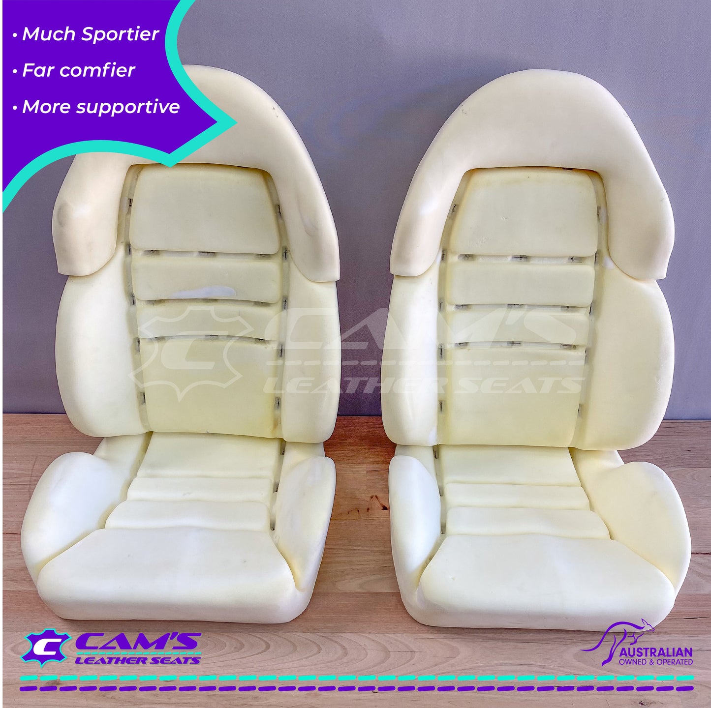 Foams Set - Holden HSV Coulson - 2 front seats upgrade