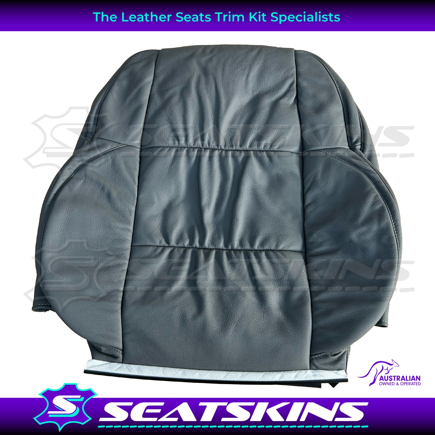 LEATHER SEATS TRIM KIT FOR HSV VS DEVONISH MALOO SENATOR CLUBSPORT GTS GREY 2 SEATS