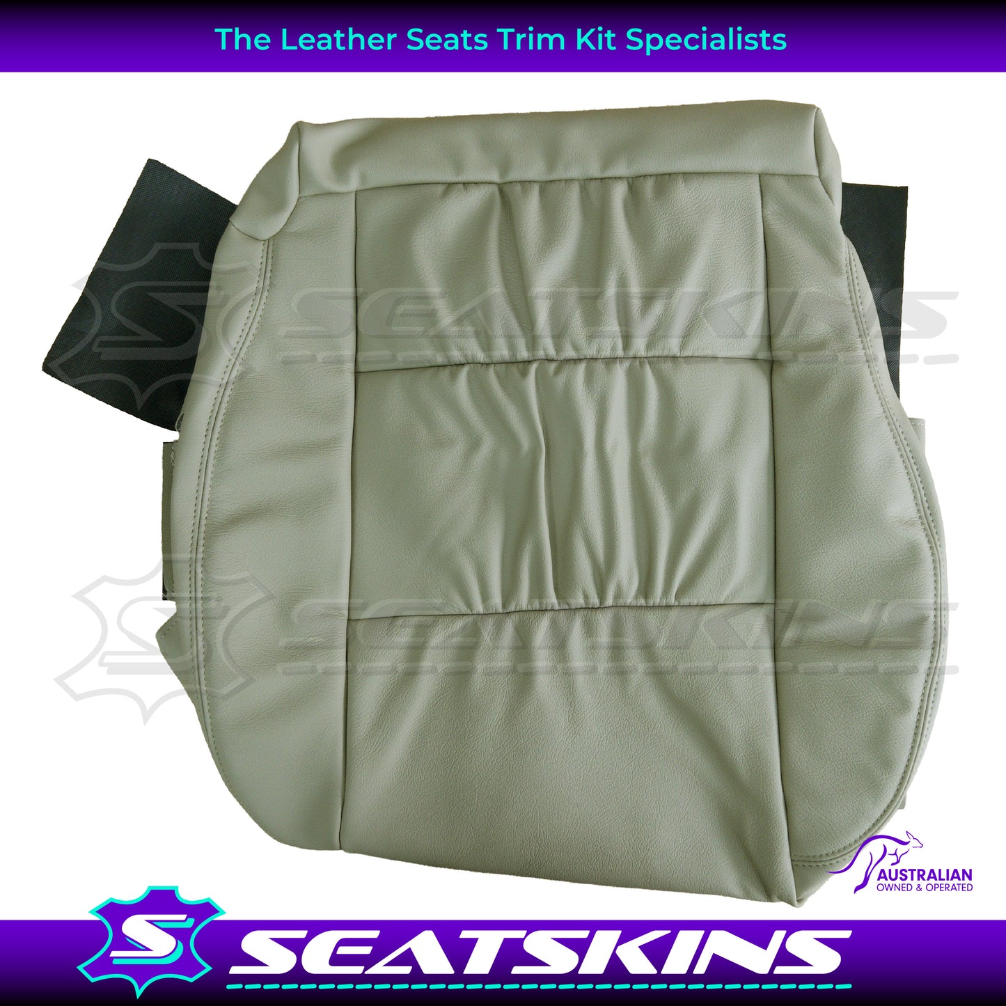 LEATHER SEATS TRIM KIT FOR TOYOTA LANDCRUISER 100 SERIES SAHARA BEIGE 2 SEATS