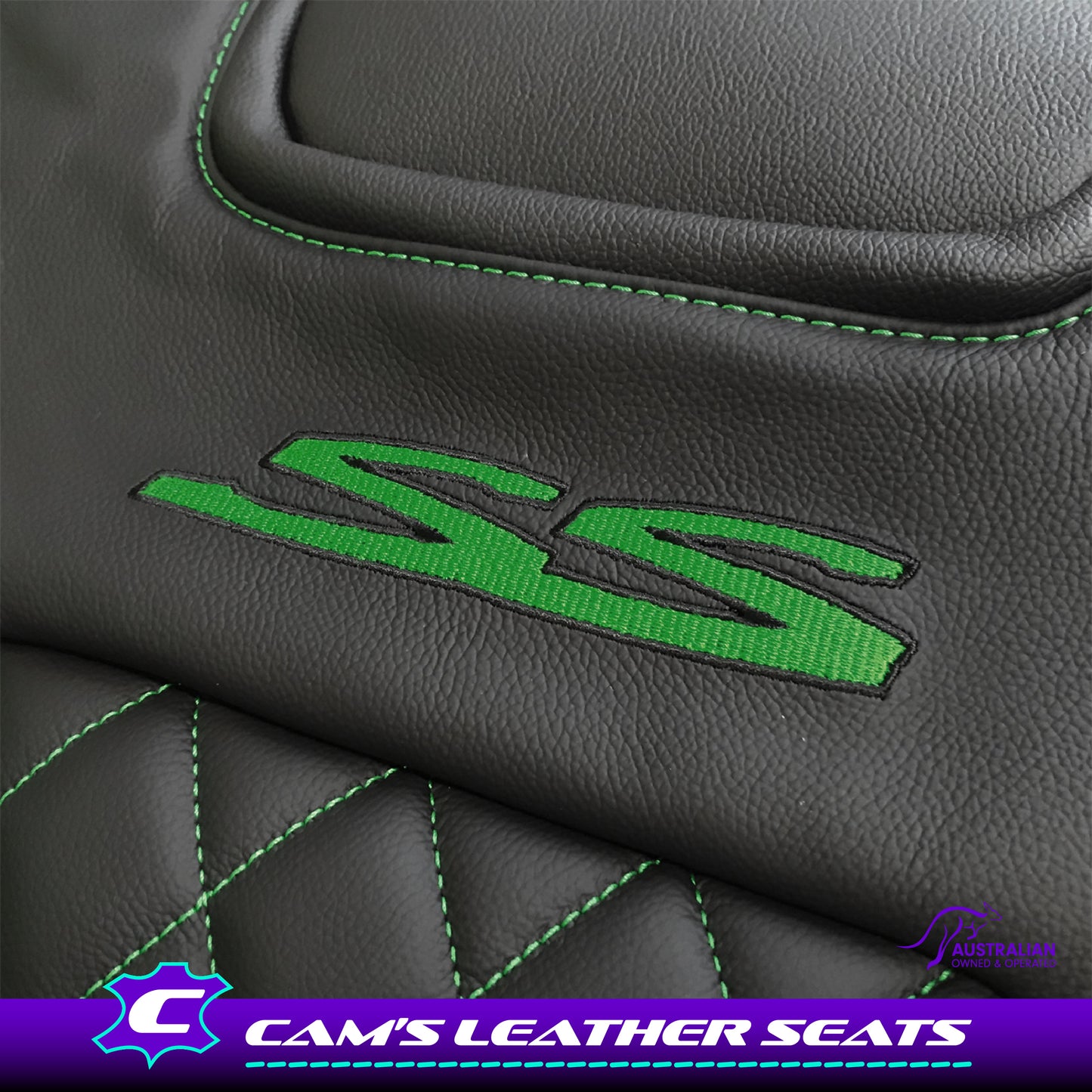 LEATHER SEATS TRIM KIT FOR HOLDEN VE SS UTE DIAMOND STITCH INSERTS CHOOSE COLOUR