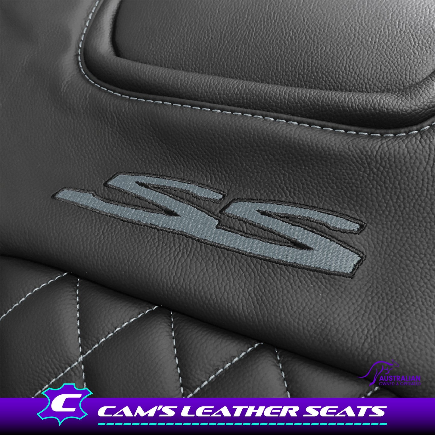 LEATHER SEATS TRIM KIT FOR HOLDEN VE SS SEDAN DIAMOND STITCH CHOOSE COLOUR