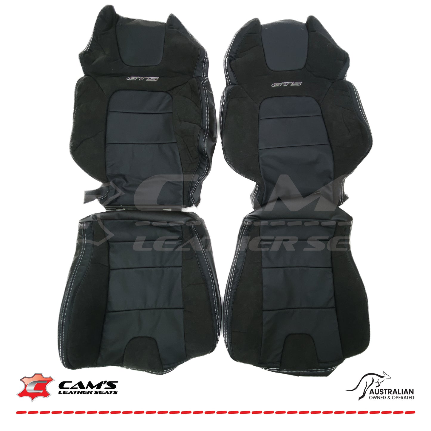 LEATHER SEATS TRIM KIT FOR HOLDEN HSV VE GTS FACTORY STYLE FRONTS ONLY 2 SEATS