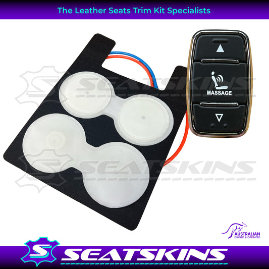 Seat Massage & Lumbar Support System Universal 12V for 2 Seats