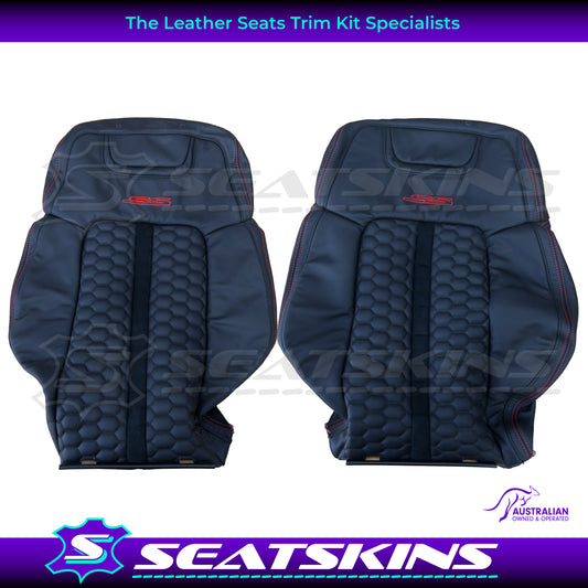 LEATHER SEATS TRIM KIT FOR HOLDEN VE SS SERIES 1 FRONT 2 SEATS