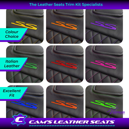 LEATHER SEATS TRIM KIT FOR HOLDEN VE SS SEDAN DIAMOND STITCH CHOOSE COLOUR