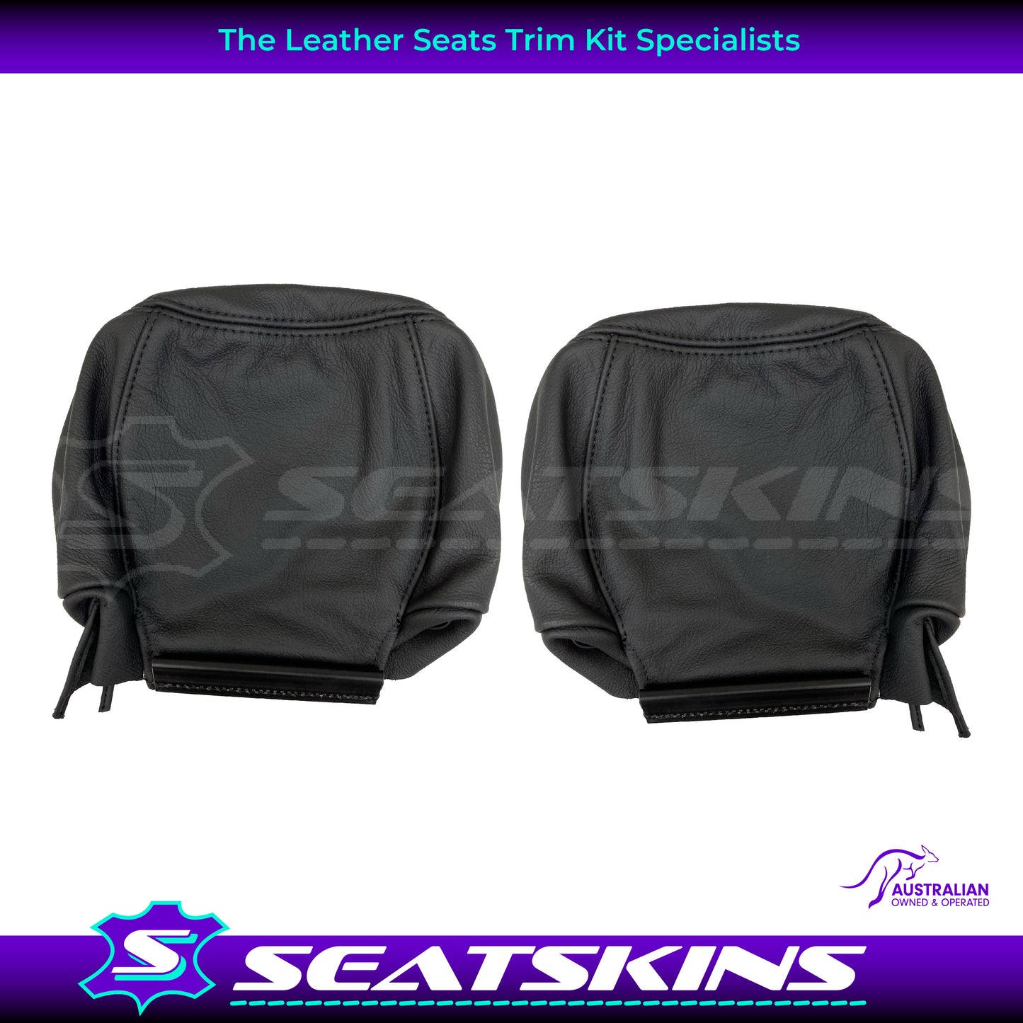 LEATHER SEATS TRIM KIT SKINS FOR HOLDEN VZ MONARO CV8-Z ANTHRACITE / TAN CV8Z