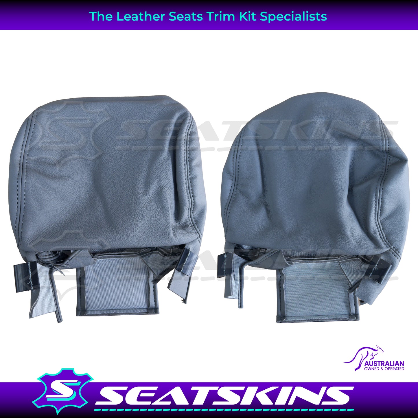 LEATHER SEATS TRIM KIT FOR TOYOTA LANDCRUISER 100 SERIES GXL GREY