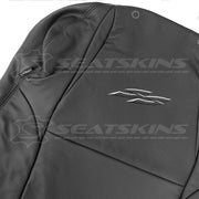 LEATHER SEATS TRIM KIT FOR HOLDEN VY S2 / VZ SS CREWMAN ANTHRACITE BLACK