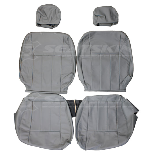 LEATHER SEATS TRIM KIT FOR TOYOTA LANDCRUISER 100 SERIES GXL GREY 5 SEATS
