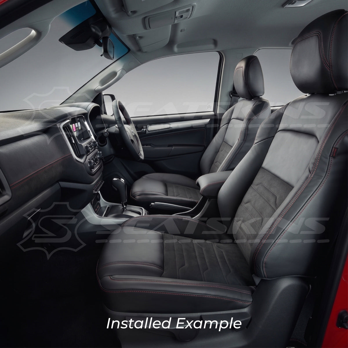 Replacement leather seat trim kit for HSV sportscat colorado HOLDEN 5 seats – product view 4