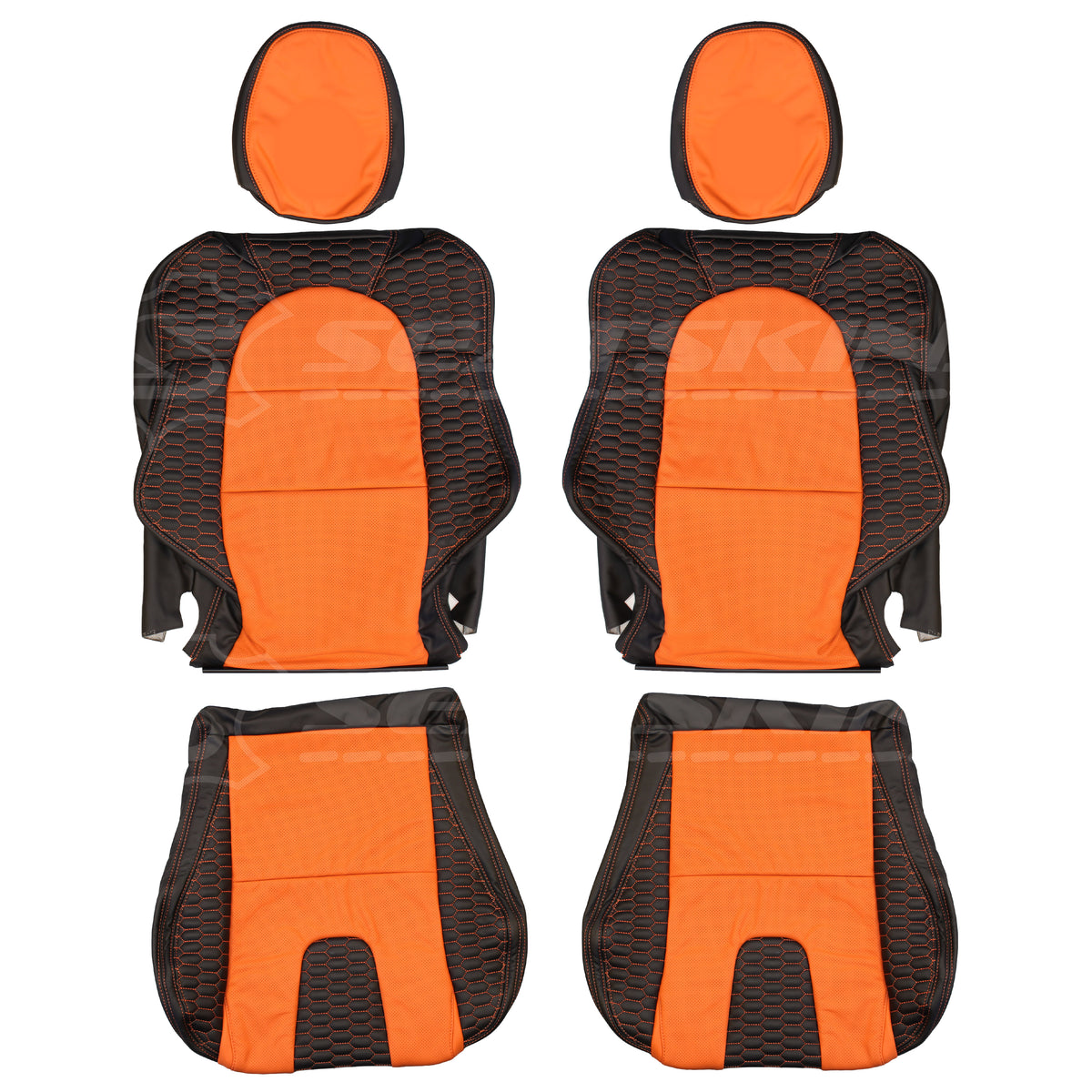 LEATHER SEATS TRIM KIT SKINS FOR FORD/FPV BA/BF GTP 2 SEATER BESPOKE