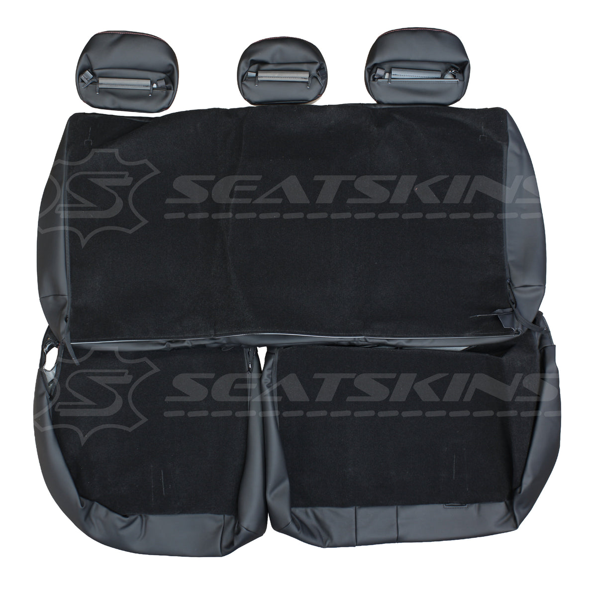 Replacement leather seat trim kit for HSV sportscat colorado HOLDEN 5 seats – product view 6
