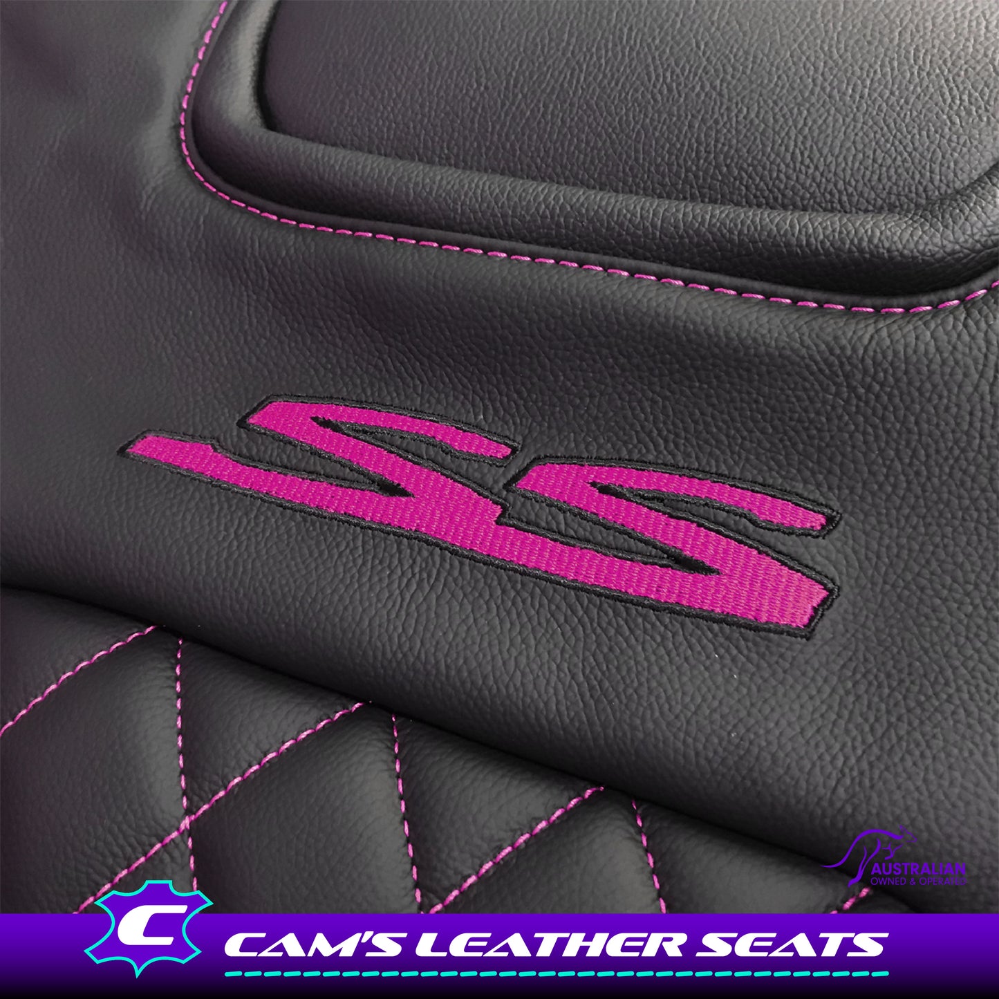 LEATHER SEATS TRIM KIT FOR HOLDEN VE SS UTE DIAMOND STITCH INSERTS CHOOSE COLOUR