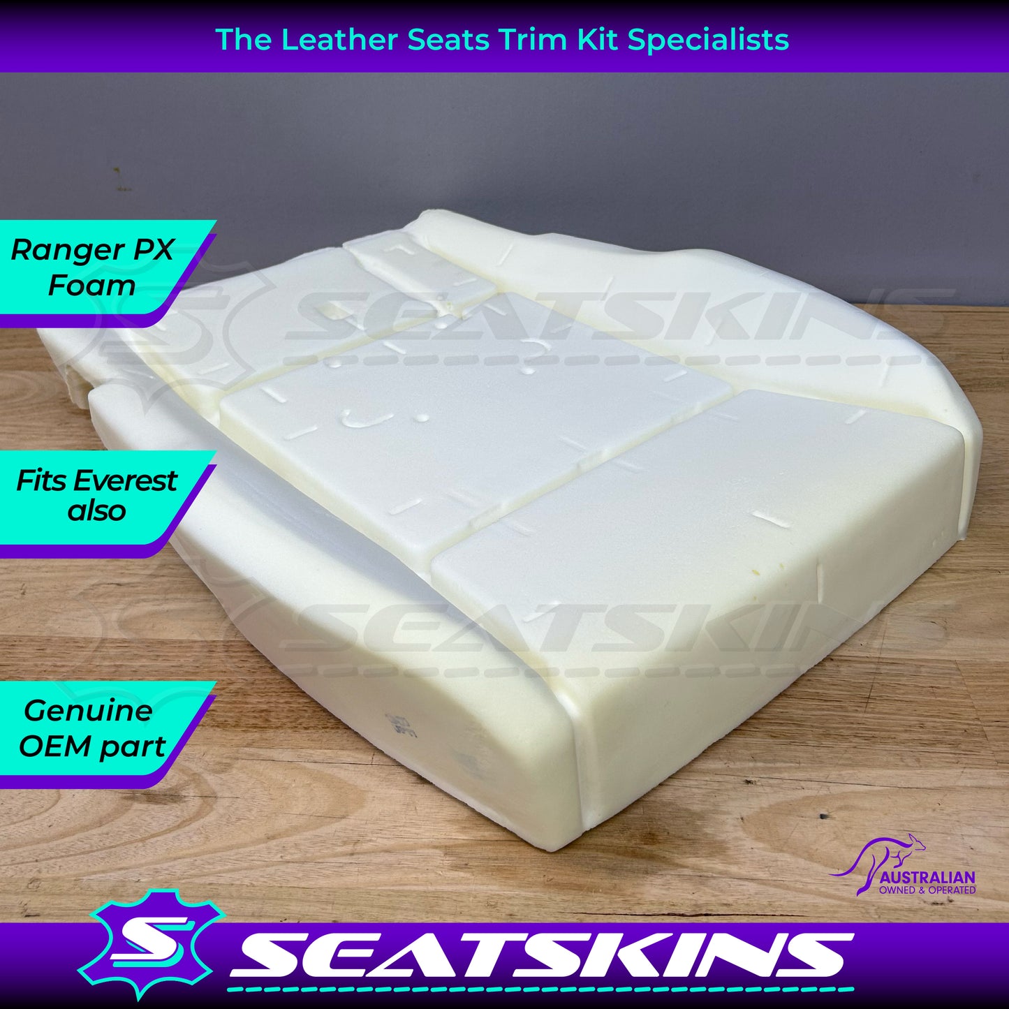 Foam Base Cushion Pad to fit Ford Ranger PX/ Everest UA