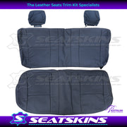 LEATHER SEATS TRIM KIT FOR TOYOTA LANDCRUISER 79 SERIES DARK GREY DUAL CAB