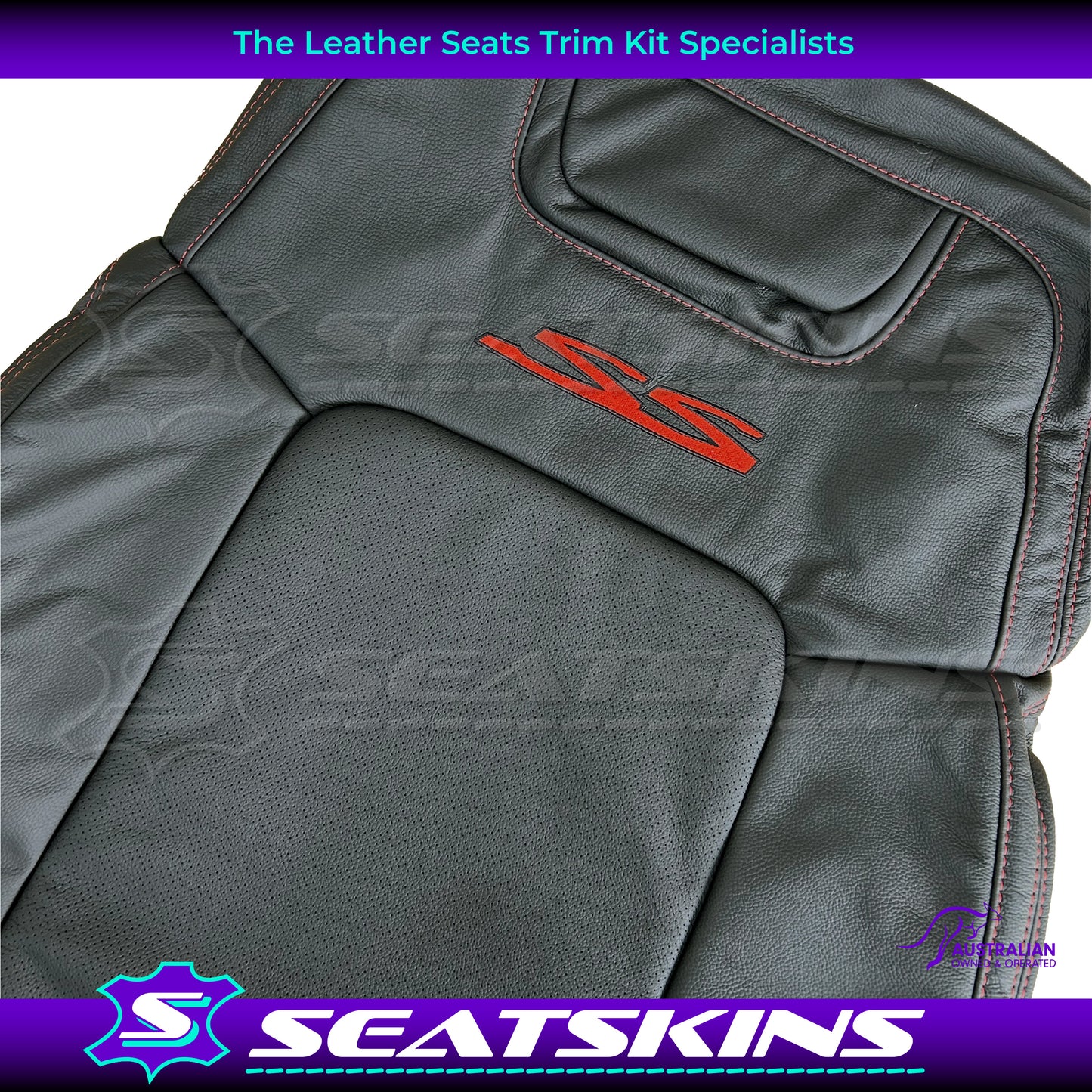 LEATHER SEATS TRIM KIT FOR VE SS UTE CHOOSE YOUR COLOUR
