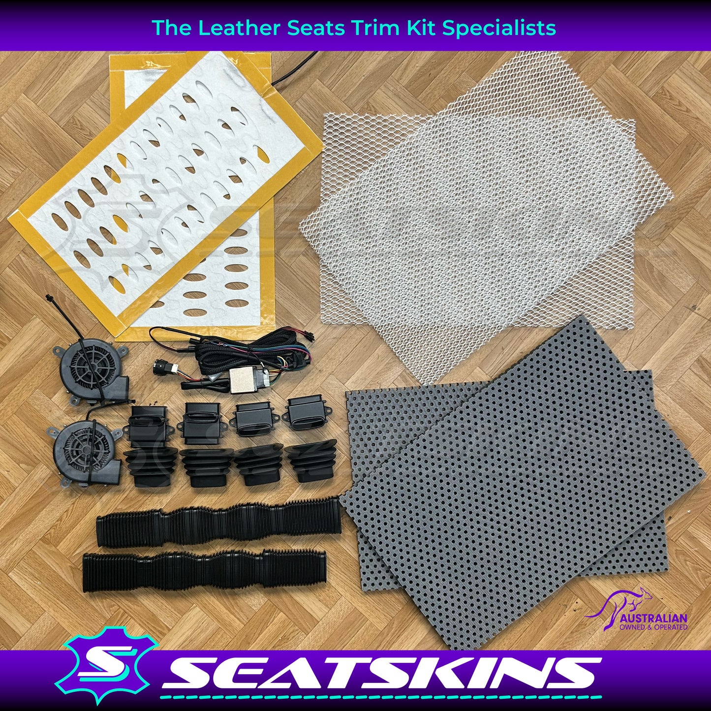 Seat Cooling Ventilation & Heating System Universal 12V for 1 Seat