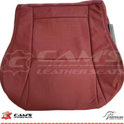 LEATHER TRIM FOR HOLDEN MONARO FRONT SEAT BASE RED HOT LH OR RH