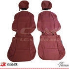 LEATHER SEATS TRIM KIT FOR HOLDEN MONARO VZ RED-HOT 4 SEATS